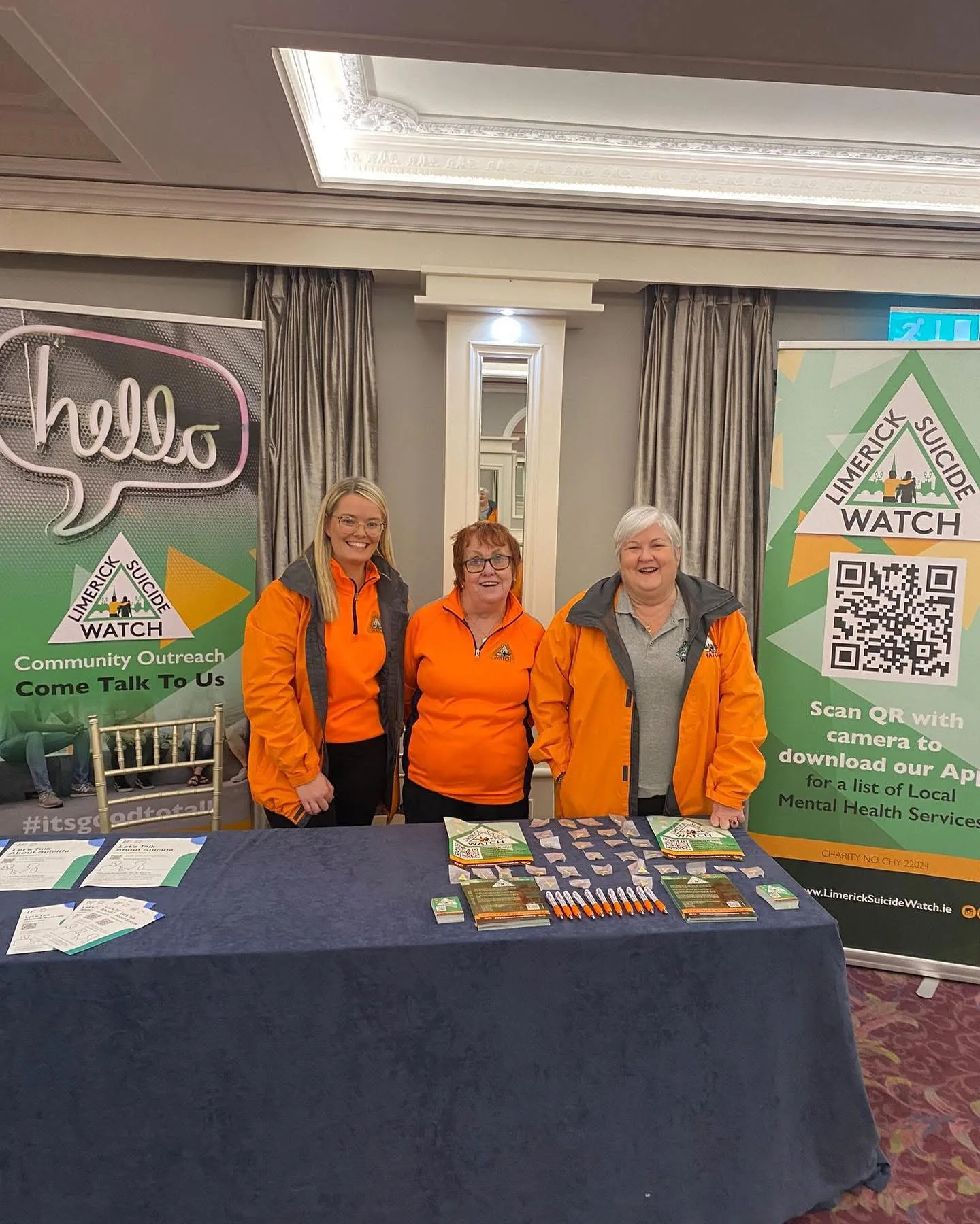 LSW Community Outreach Hello booth