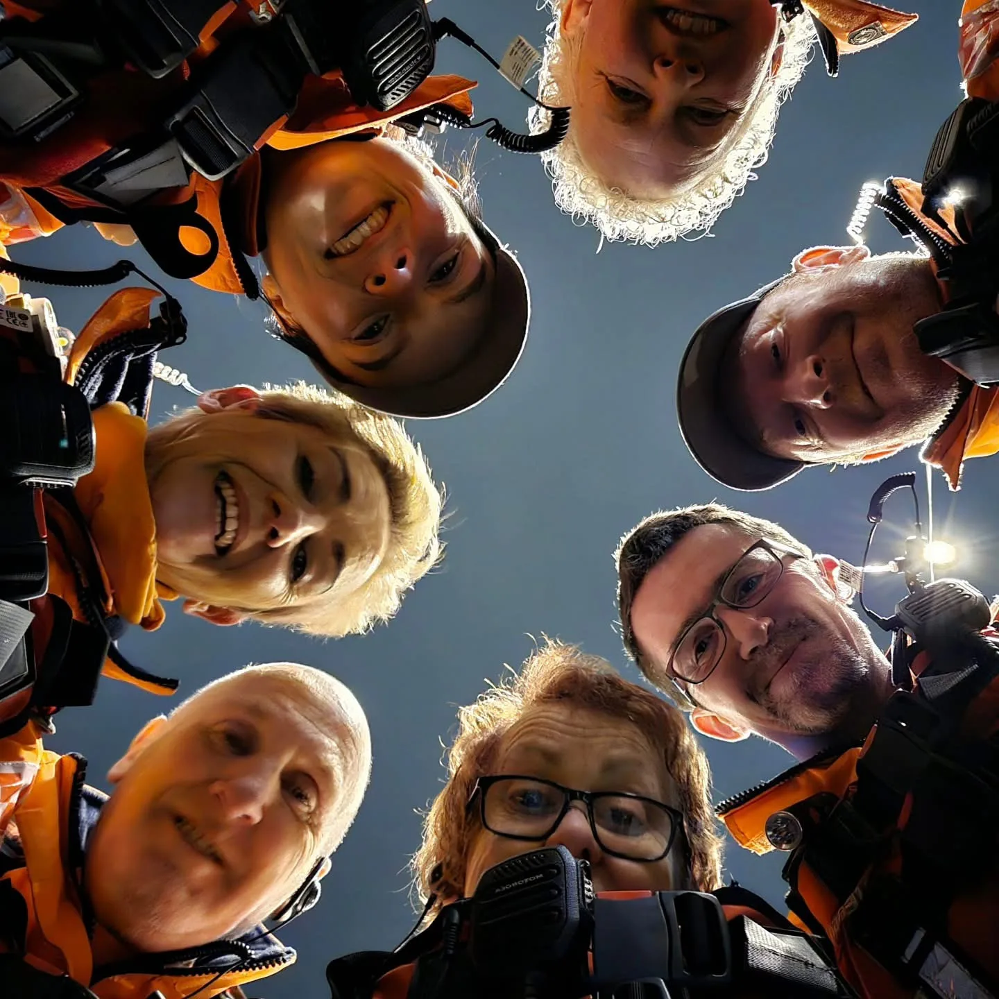 LSW patrol team — smiling circle photo